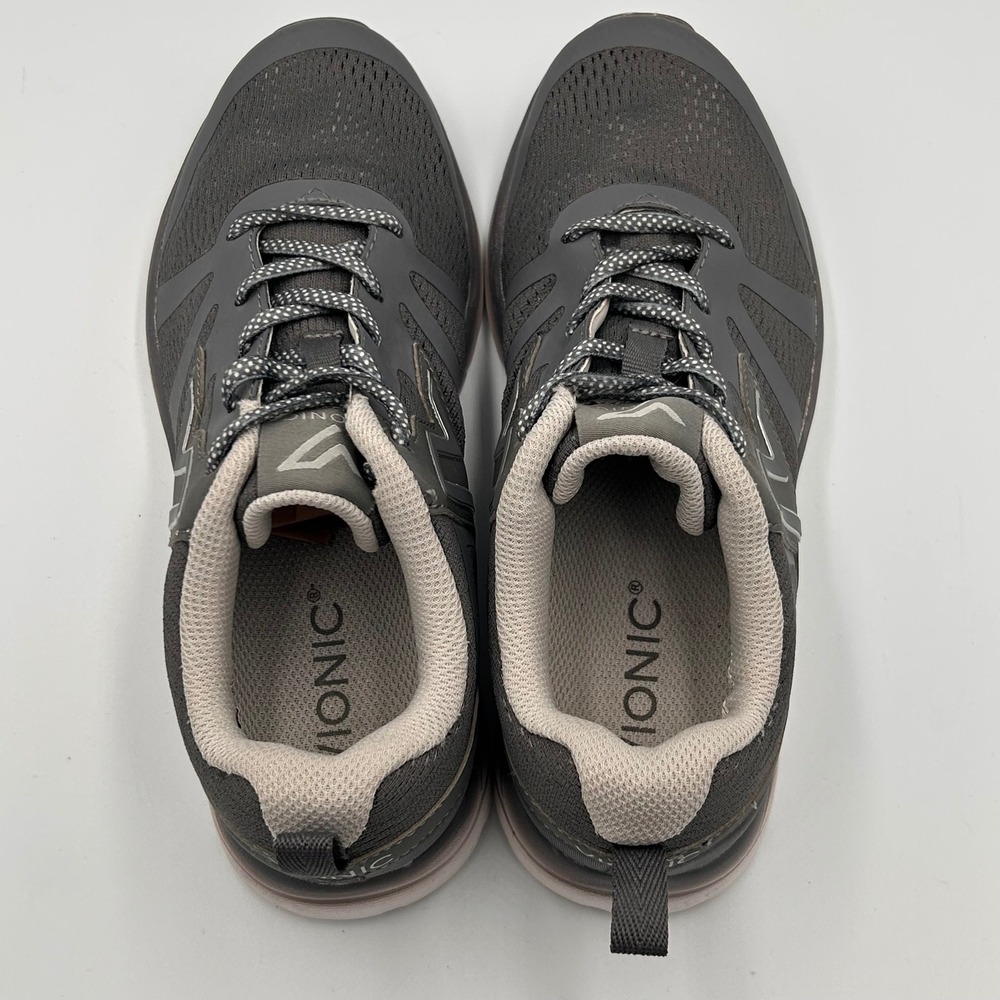 Vionic Miles Active Sneaker Charcoal Gray Mesh Walking Shoes 335MILES Womens 6.5 - Picture 5 of 9